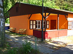 Bungalow im Ferienpark Colorado auf der Insel Usedom