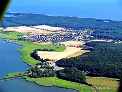 Ostseebad �ckeritz Luftaufnahme